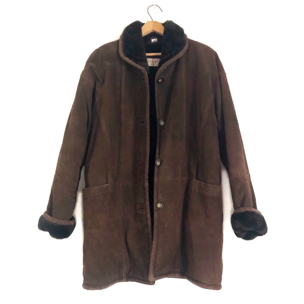 Vintage Braemer Jeremy Scott Leather Suede Jacket